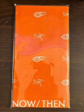 Aritzia Now/Then Orange Tenugui Tea Towel